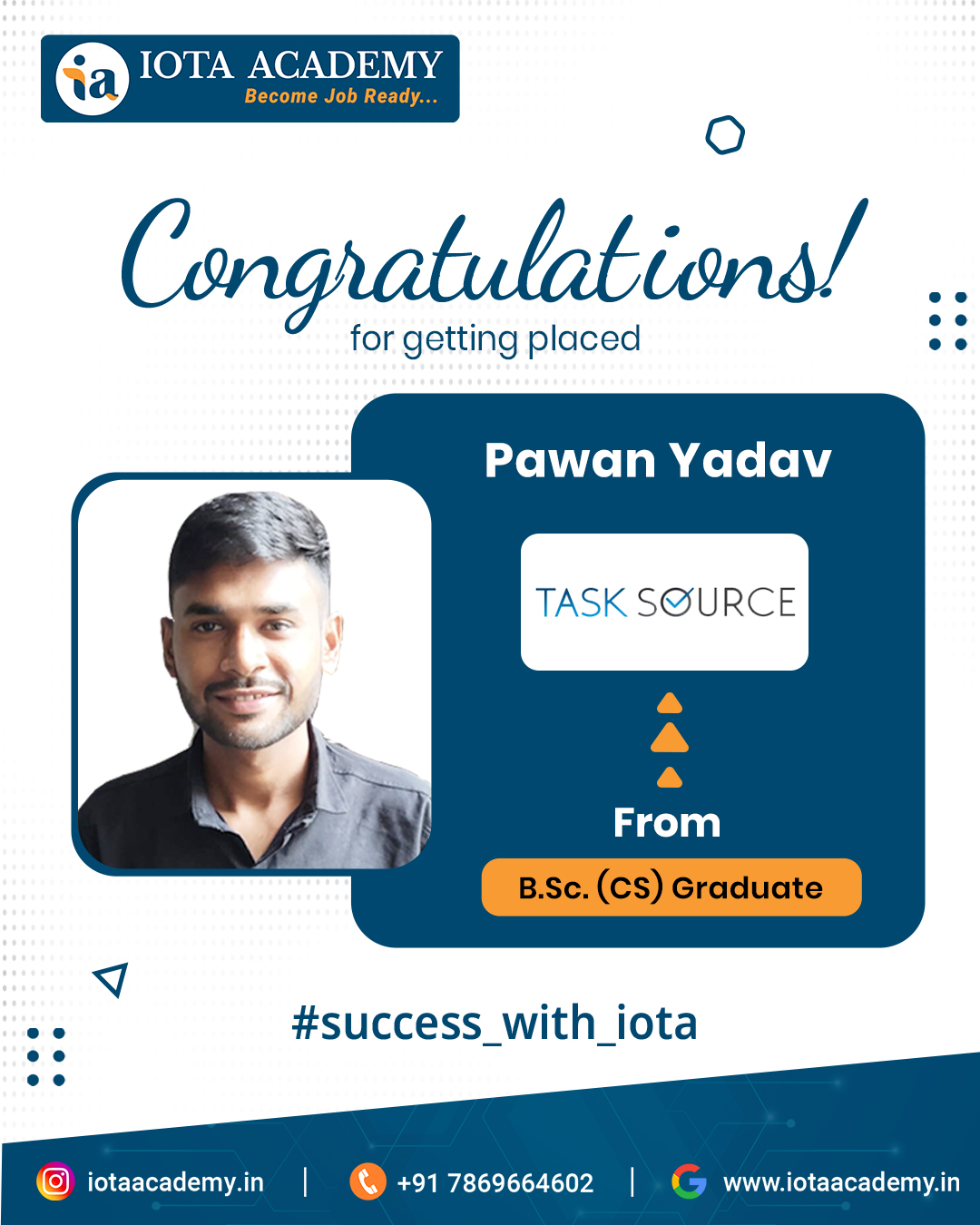 IOTA Verified Placement Record 13