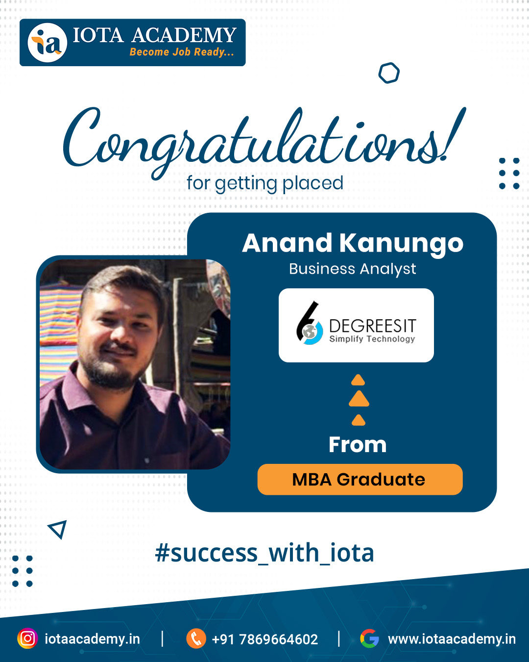 IOTA Verified Placement Record 14